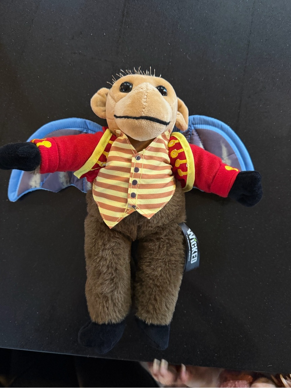 Wicked Broadway Musical Chistery Flying Monkey Plush 12” Blue Wings Official